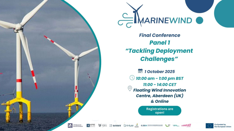 MARINEWIND final event – Panel Discussion 1: Tackling Deployment Challenges