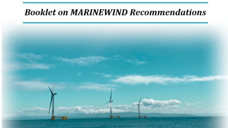 MARINEWIND publishes key recommendations to accelerate floating offshore wind deployment in Europe